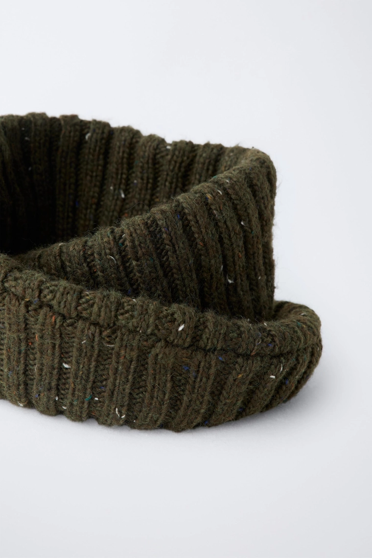 Шерстяной вязаный гольф для детей от 6 до 14 лет с пуговицами