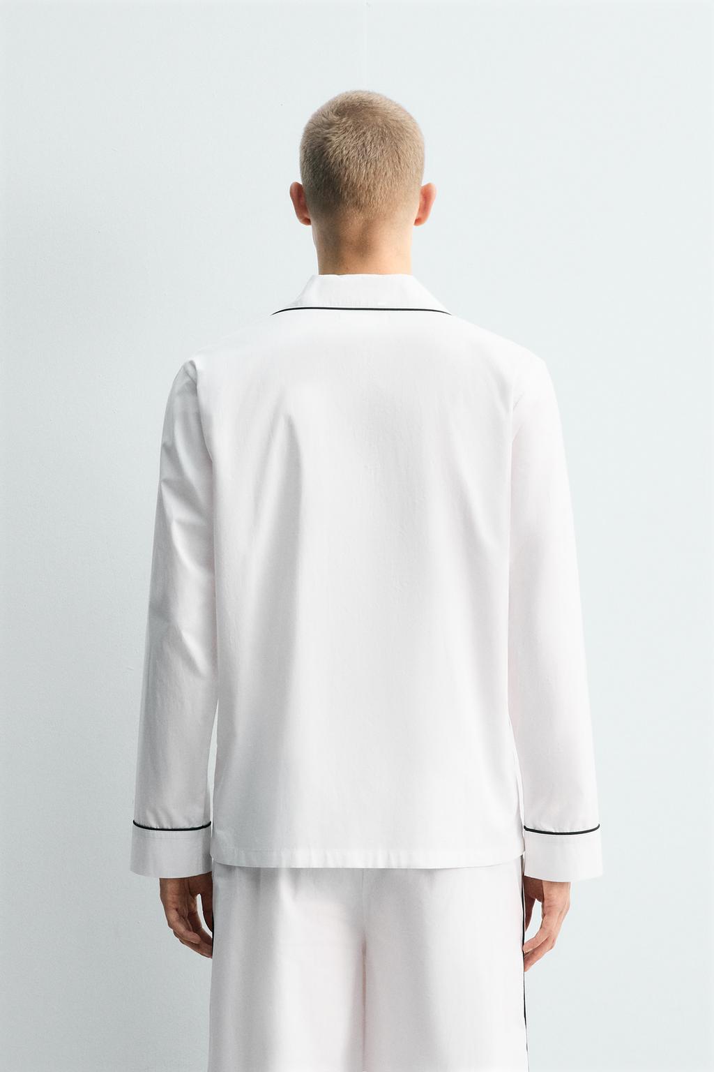 ПИЖАМНЫЙ КОМПЛЕКТ С КОНТРАСТНОЙ ОТДЕЛКОЙ, ОГРАНИЧЕННАЯ СЕРИЯ