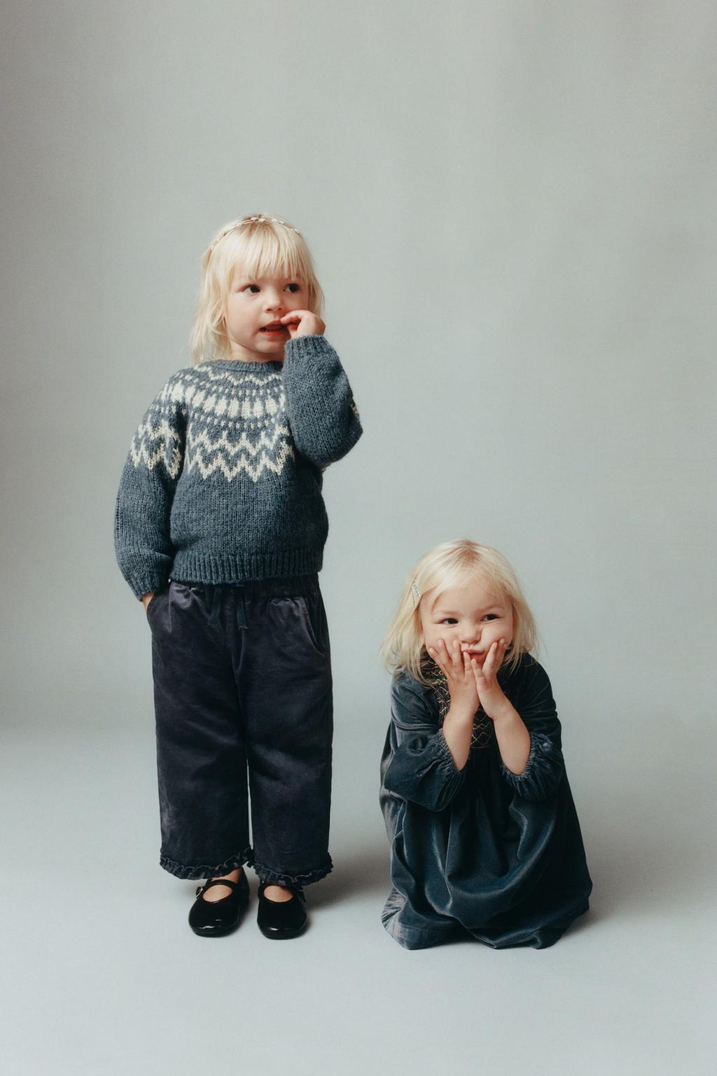 ЖАККАРДОВЫЙ СВИТЕР С БЛЕСКОМ