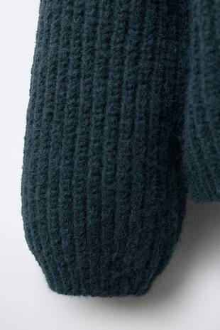 Кардиган с круглым воротником- Заказать в России