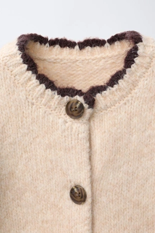 Light beige | 2209/481/052 - Zara Кардиган с оленями