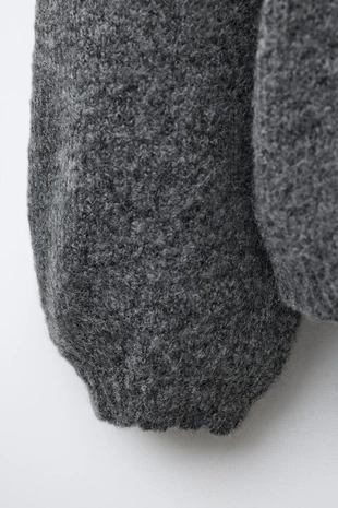 Вязаный джемпер с медведем- Заказать в России