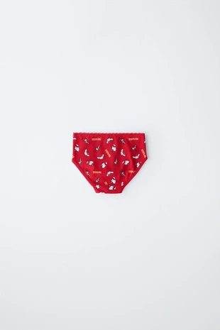 Ecru / Red | 0036/594/067 - Zara 1-6 лет/набор из трех трусов HELLO KITTY © SANRIO