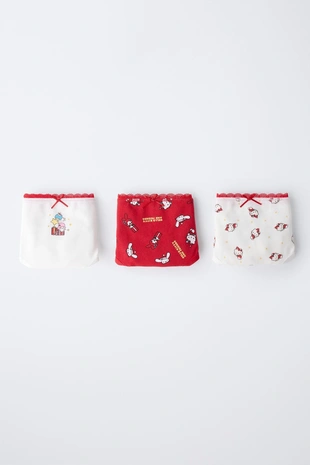 1-6 лет/набор из трех трусов HELLO KITTY © SANRIO- Заказать в России