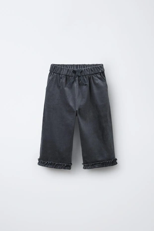 Бархатные брюки-кюлоты- Заказать в России