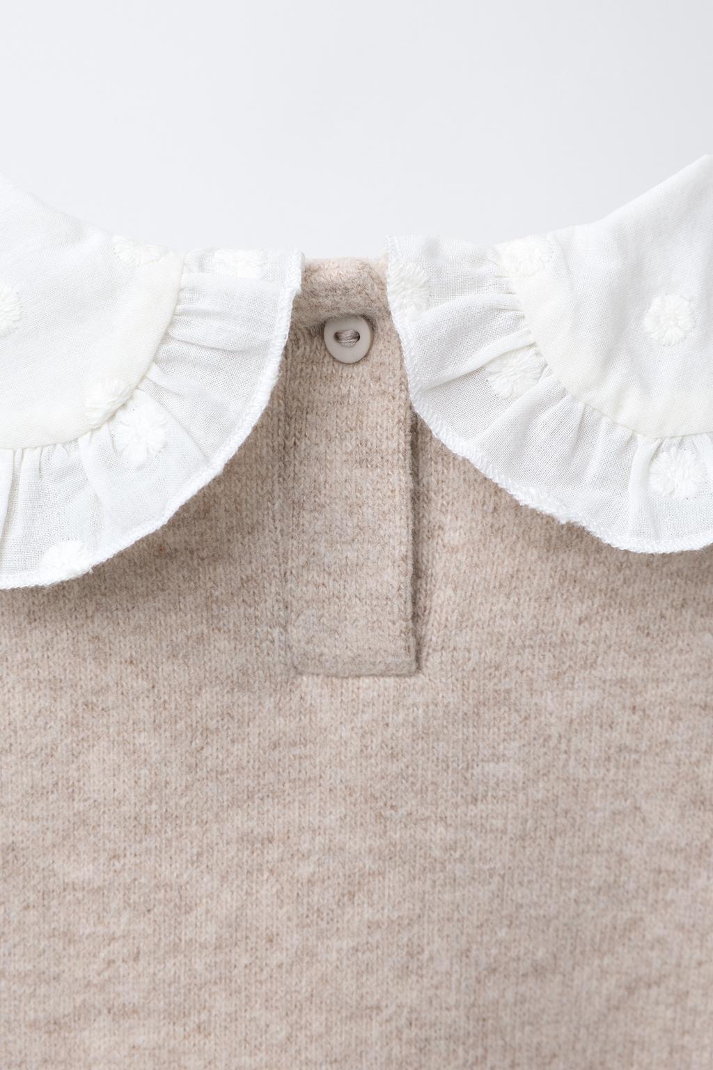 ФУТБОЛКА SOFT TOUCH С ВЫШИТЫМ ОТЛОЖНЫМ ВОРОТНИКОМ