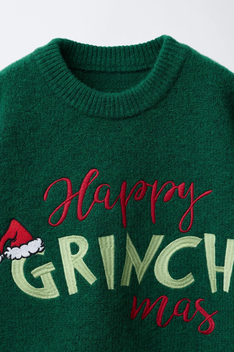 Джемпер с принтом гринч ™