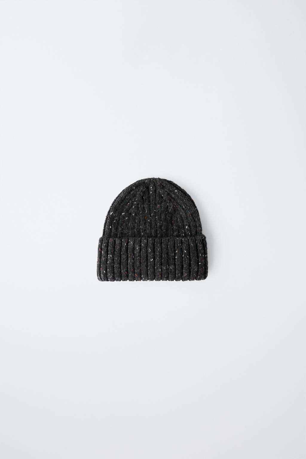 3–14 ЛЕТ / ШАПКА БИНИ С ОТДЕЛКОЙ ИЗ ШЕРСТИ