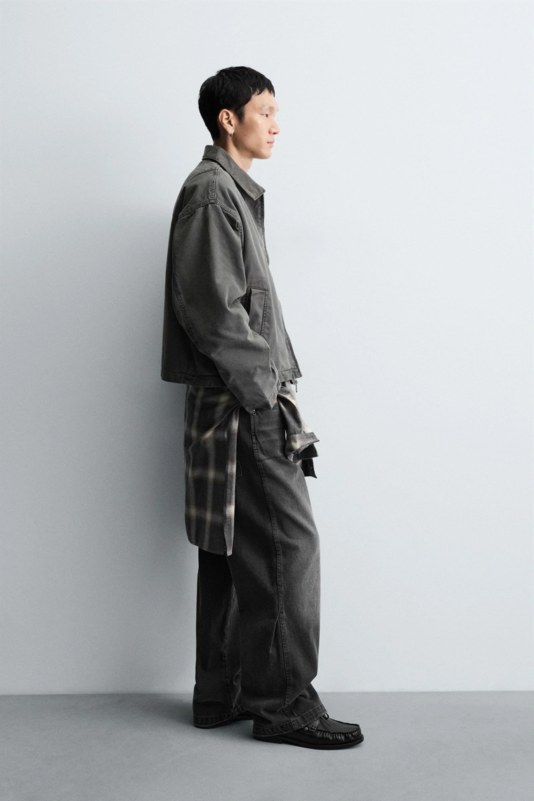 Вышитый укороченный пиджак