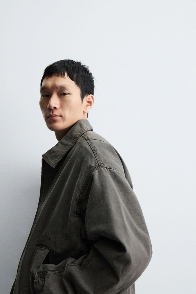 Вышитый укороченный пиджак