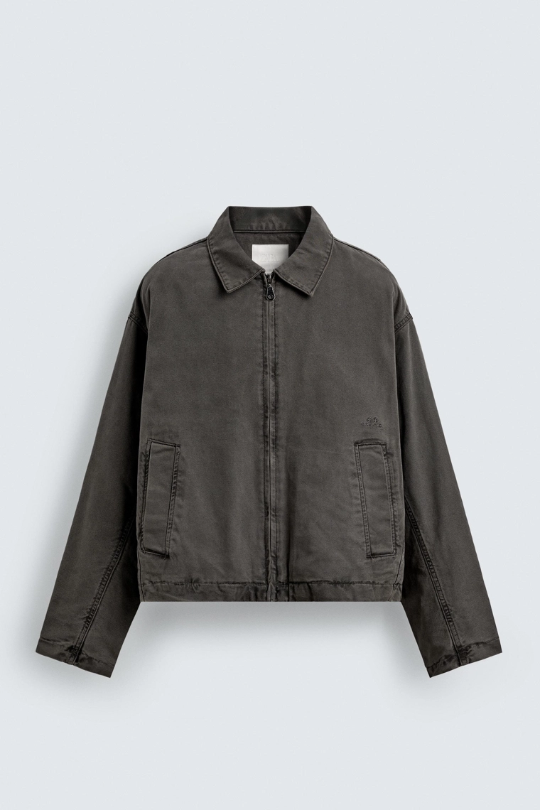 Вышитый укороченный пиджак