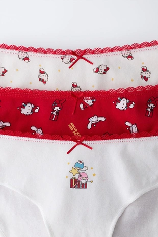 Купить Zara 6-14 лет/набор из трех трусов HELLO KITTY © SANRIO