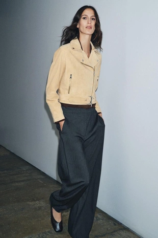 Куртка из замши ZW COLLECTION LIMITED EDITION- Заказать в России