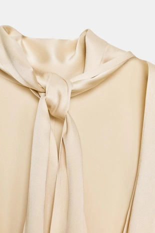 Атласная туника ZW COLLECTION LIMITED EDITION- Заказать в России