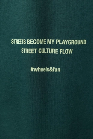 Футболка с текстовым принтом- Заказать в России