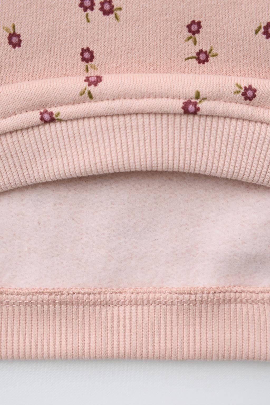 ТОЛСТОВКА С ЦВЕТОЧНЫМ ПРИНТОМ