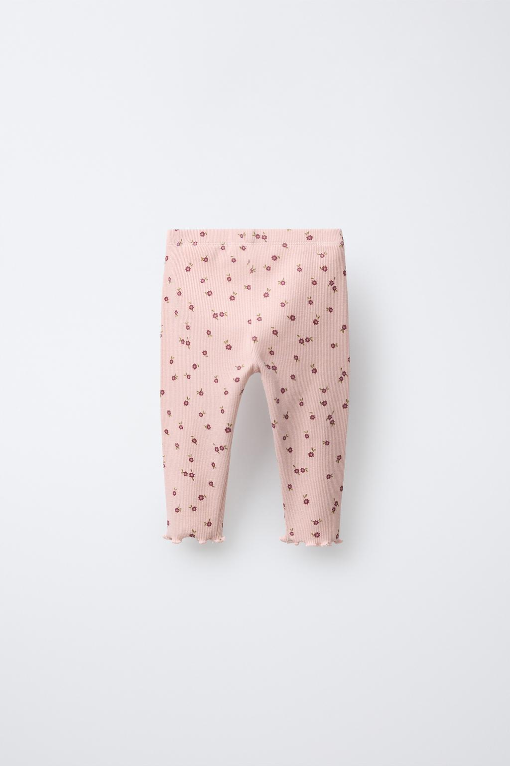 ЛЕГИНСЫ В РУБЧИК С ЦВЕТОЧНЫМ ПРИНТОМ