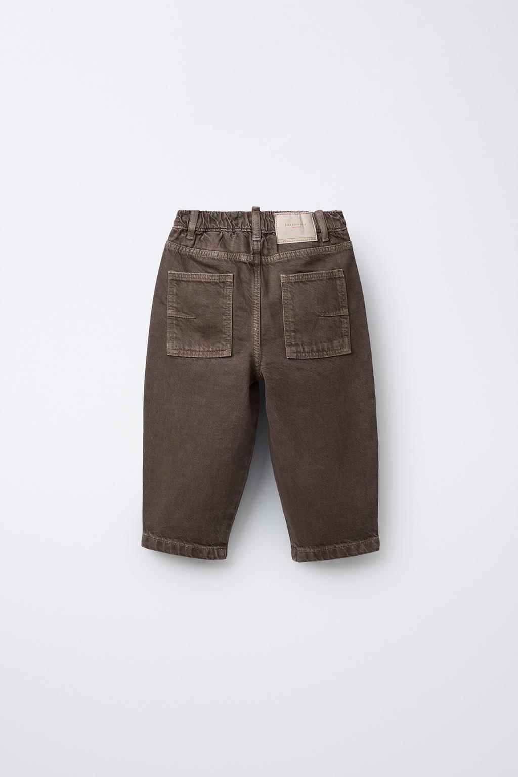 БРЮКИ BAGGY ИЗ ТВИЛА