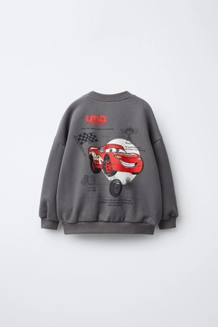 Купить Zara Толстовка с принтом CARS LIGHTNING MCQUEEN © DISNEY
