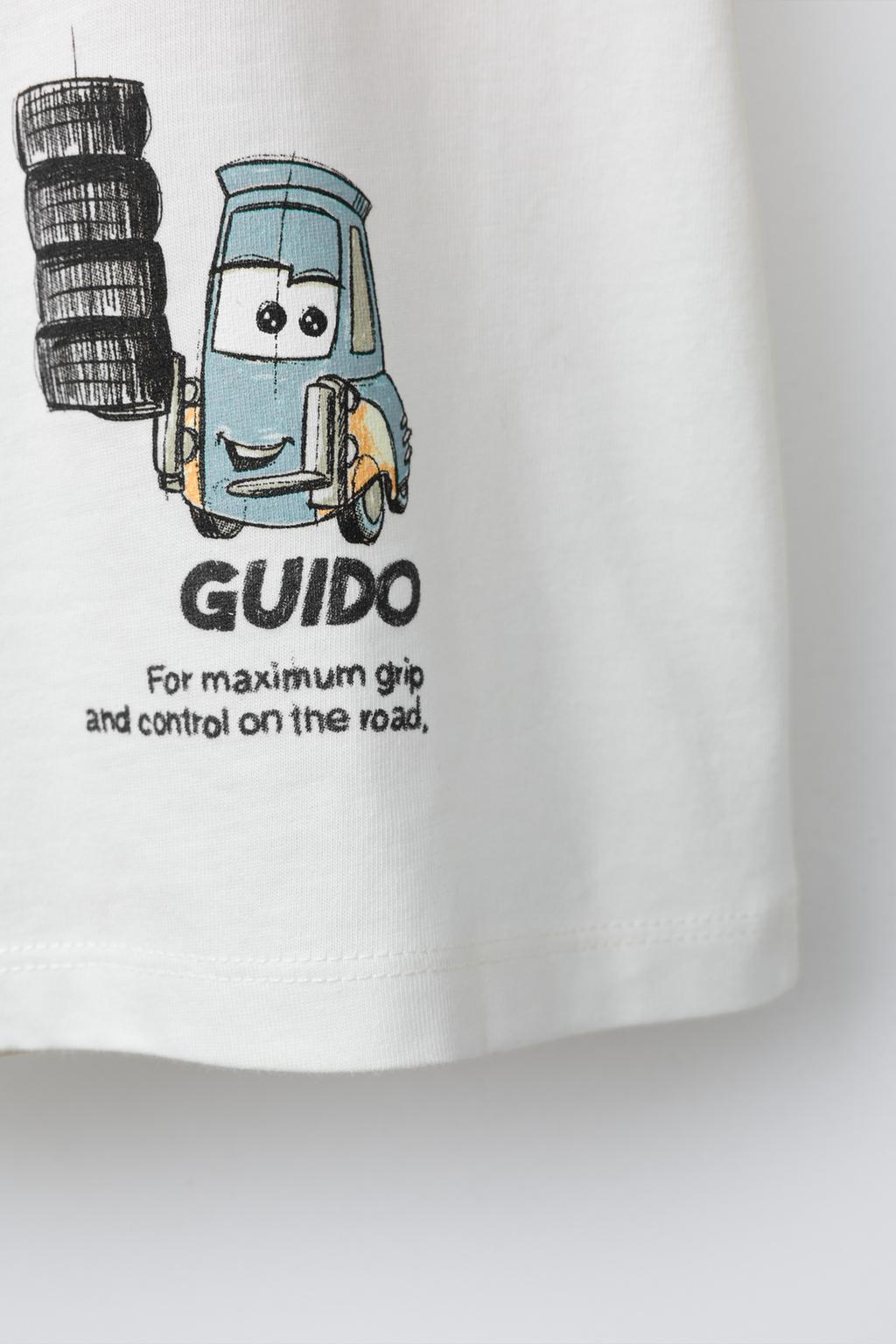 ФУТБОЛКА С ПРИНТОМ ТАЧКИ МОЛНИЯ МАККУИН © DISNEY