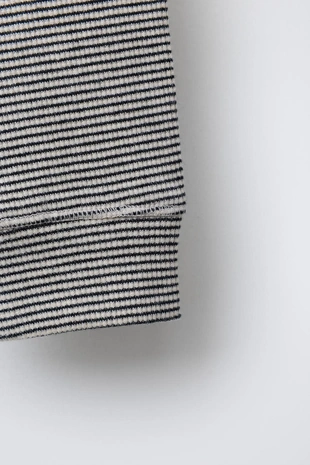 Легинсы в рубчик в полоску с пуговицами- Заказать в России