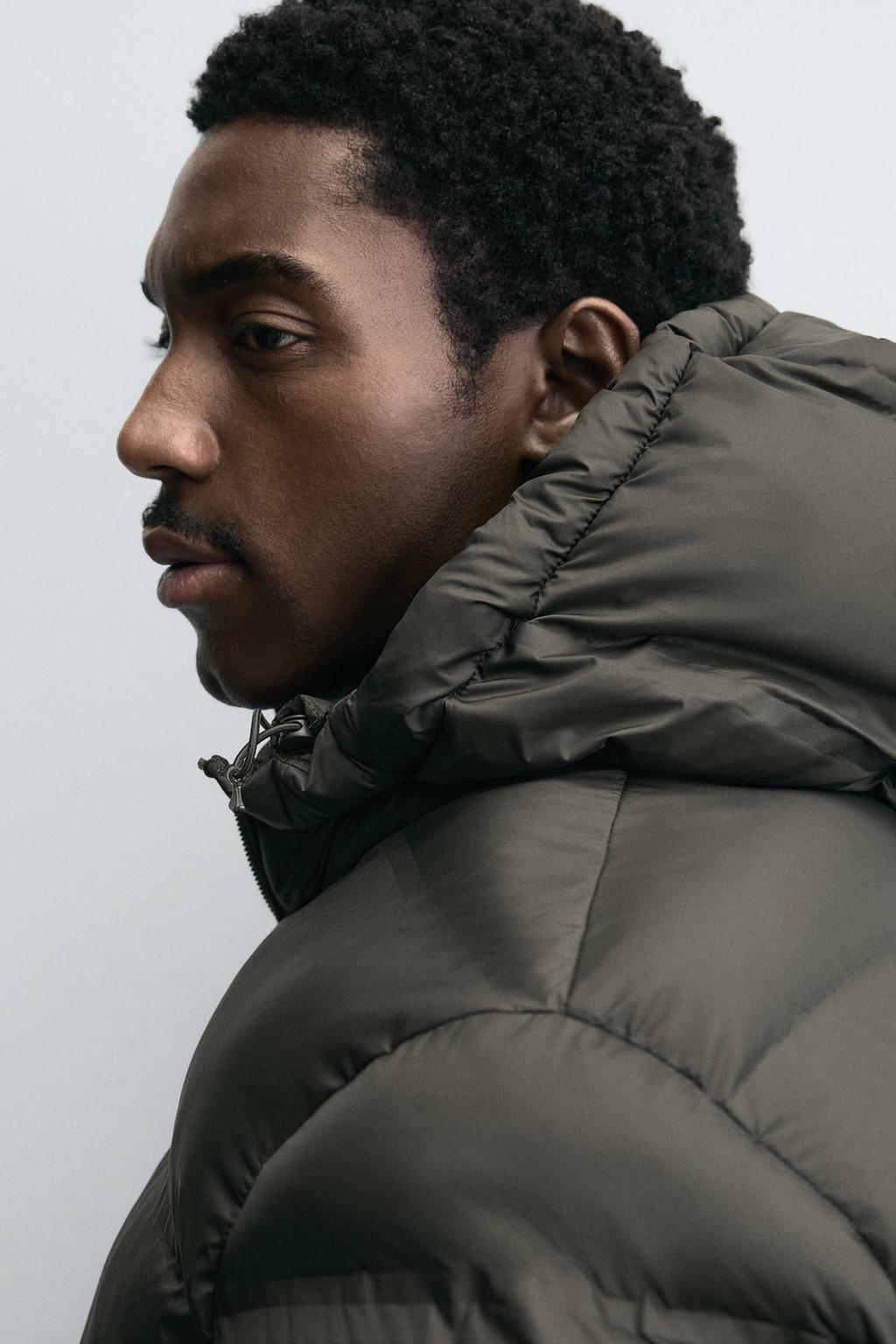 СТЕГАНАЯ КУРТКА WATER REPELLENT С КАПЮШОНОМ