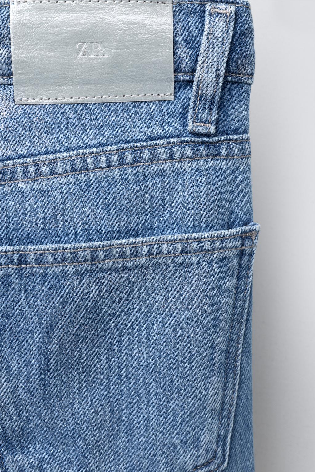 ДЖИНСЫ WIDE LEG СО СТРАЗАМИ