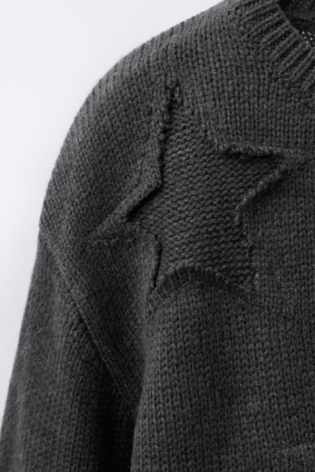 ВЯЗАНЫЙ ДЖЕМПЕР В ЗВЕЗДЫ