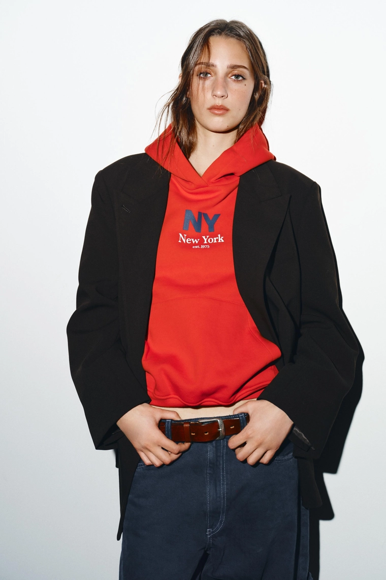 Бойфренд-блейзер на двойной пуговице