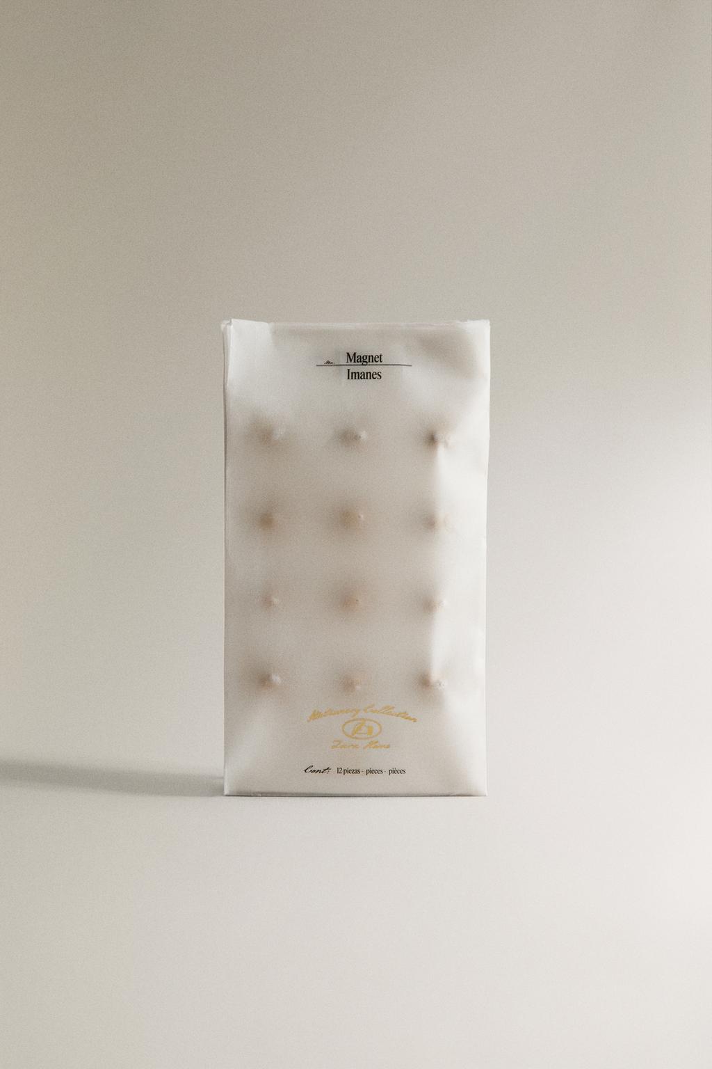 Латунные магниты (упаковка из 12 штук)