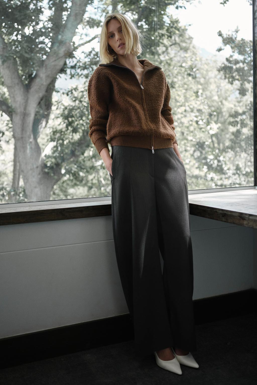 БОМБЕР ИЗ 100% ШЕРСТИ БУКЛЕ