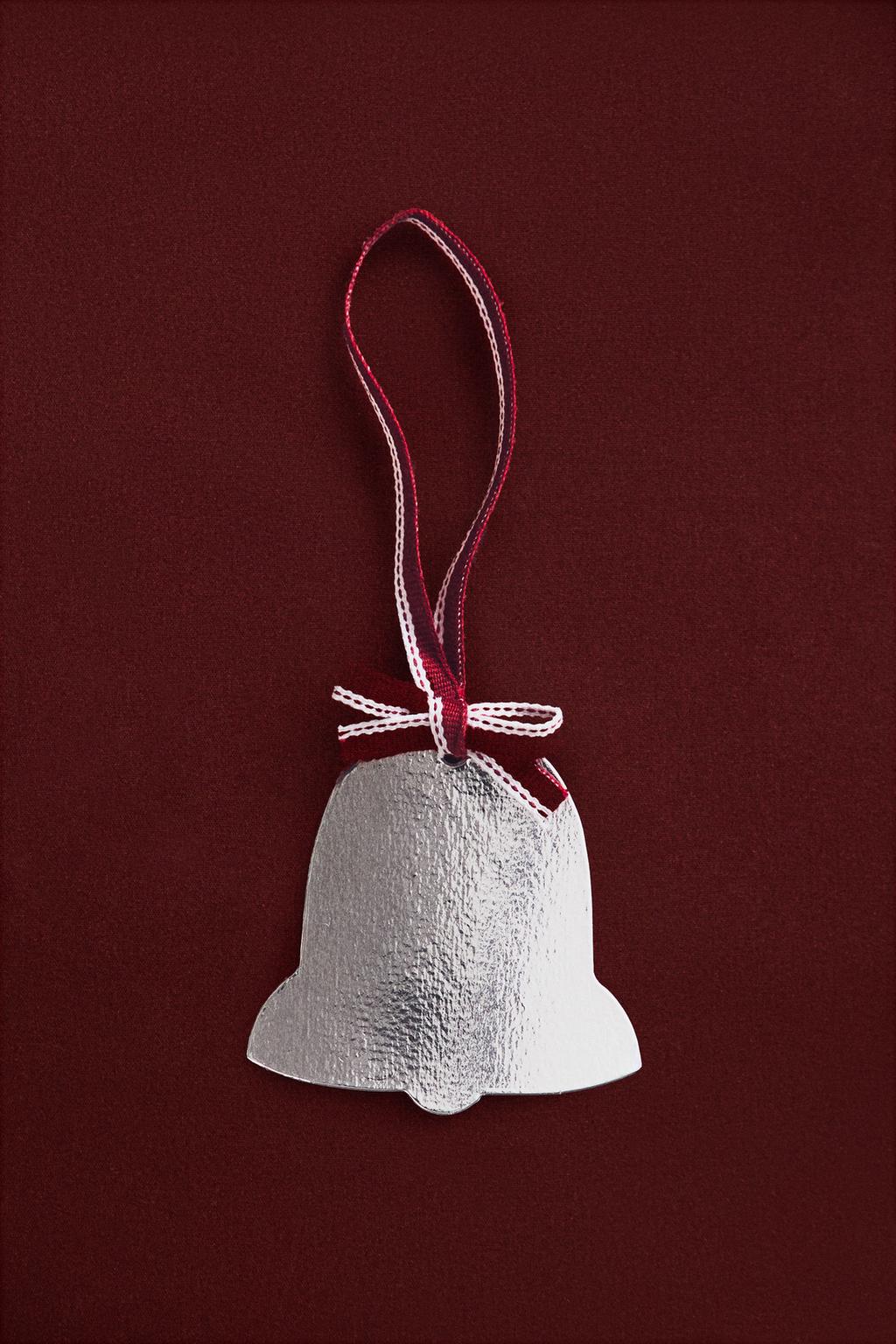 Набор бирок для подарков в форме колокольчиков на рождество (набор из 12 штук)