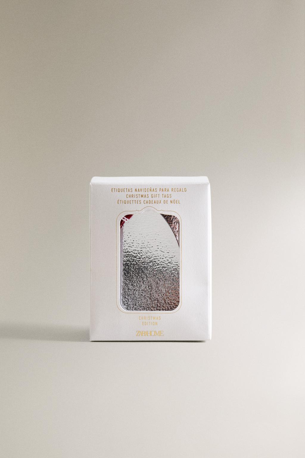 Набор бирок для подарков в форме колокольчиков на рождество (набор из 12 штук)