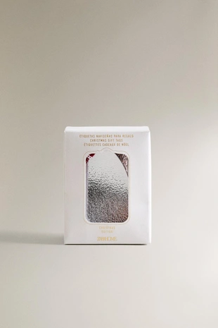 Набор бирок для подарков в форме колокольчиков на рождество (набор из 12 штук)- Заказать в России