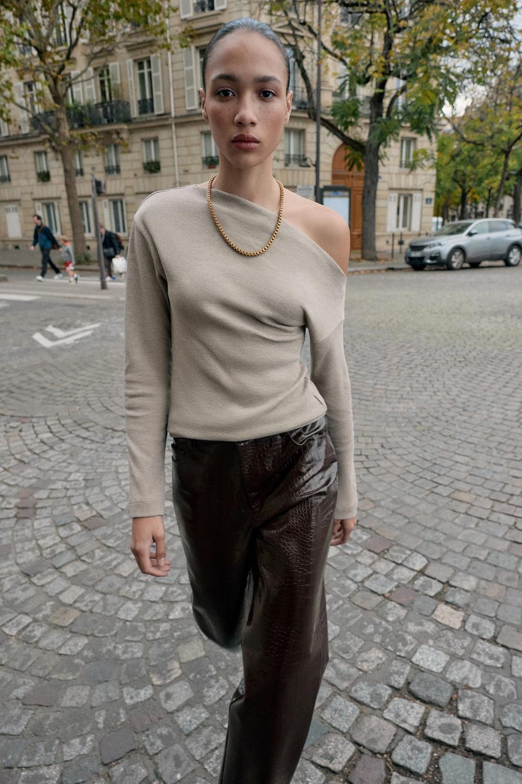 ТОП АСИММЕТРИЧНОГО КРОЯ ИЗ МЯГКОЙ ТКАНИ