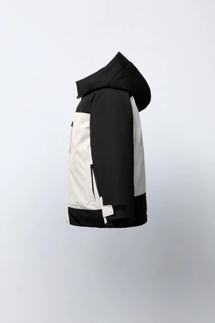 Black / Ecru | 0187/501/093 - Zara Лыжная куртка WATER RESISTANT и WINDPROOF COLOR BLOCK