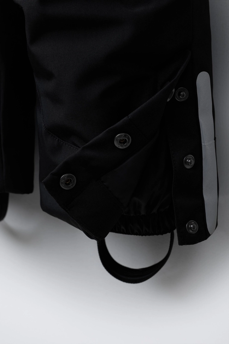 Длинные водонепроницаемые и ветрозащитные полукомбинезоны с карманами