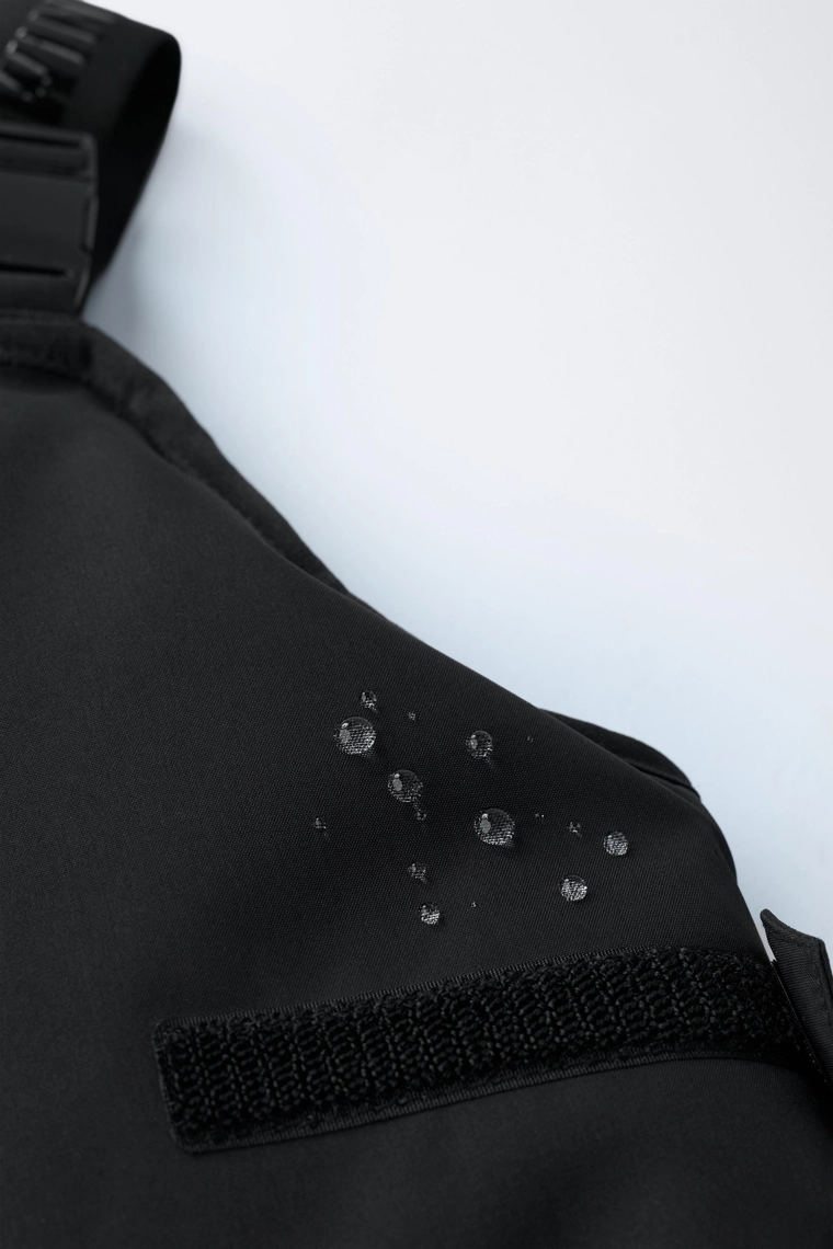 Длинные водонепроницаемые и ветрозащитные полукомбинезоны с карманами