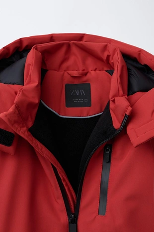 Red | 5644/511/600 - Zara Горнолыжный комбинезон WATER RESISTANT и WINDPROOF COLOR BLOCK