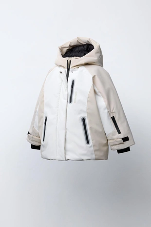 Водонепроницаемая и ветрозащитная лыжная куртка COLOR BLOCK - Заказать в России