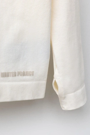 Термофутболка в рубчик с рельефной надписью- Заказать в России