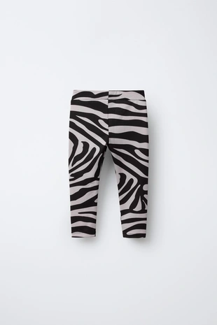Купить Zara Термолегинсы «зебра» из дышащей ткани