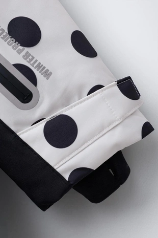 Горнолыжный комбинезон WATER RESISTANT и WINDPROOF в горошек- Заказать в России