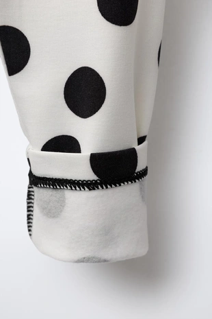 Термолегинсы «горошек» с дышащей тканью- Заказать в России