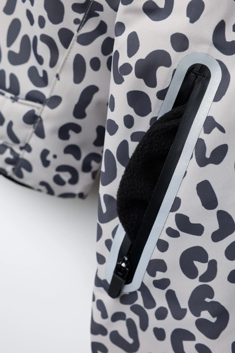 Комбинезон с животным принтом, водонепроницаемый и ветрозащитный