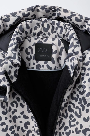 Непромокаемый ветрозащитный комбинезон с анималистическим принтом- Заказать в России