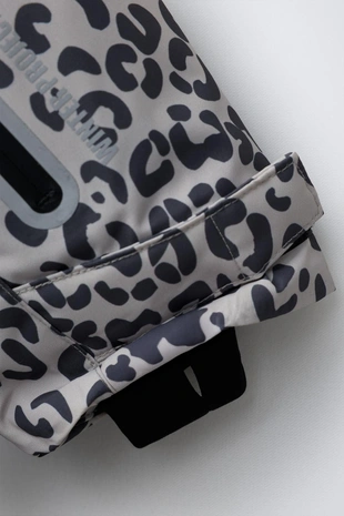 Непромокаемый ветрозащитный комбинезон с анималистическим принтом- Заказать в России