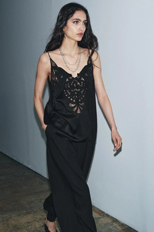 Кружевной топ — ZW COLLECTION- Заказать в России