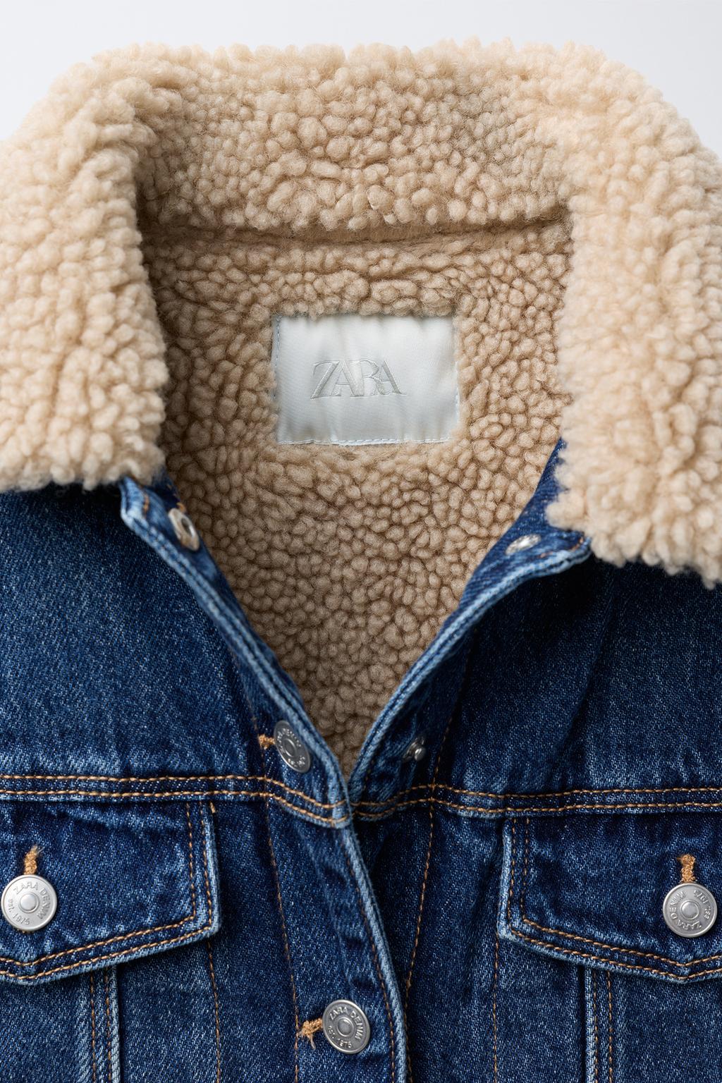 ДЖИНСОВАЯ КУРТКА С ПОДКЛАДКОЙ ИЗ ИСКУССТВЕННОЙ ОВЧИНЫ HELLO KITTY © SANRIO