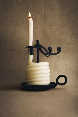 Набор свечей и подсвечник CHIMNEY- Заказать в России